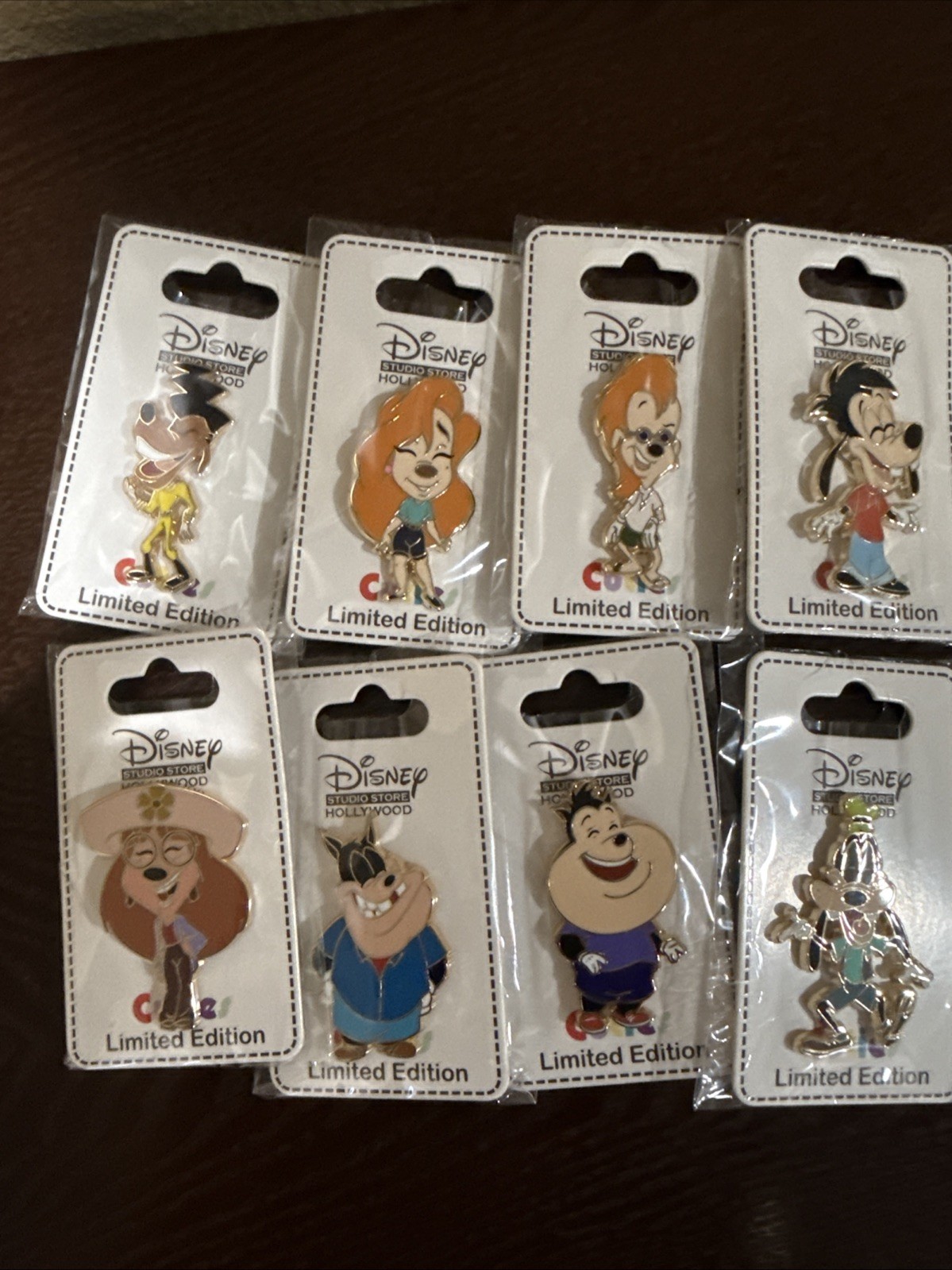 Disney Studio Store Hollywood DSSH A Goofy Movie Cuties Series Pin Set LE300