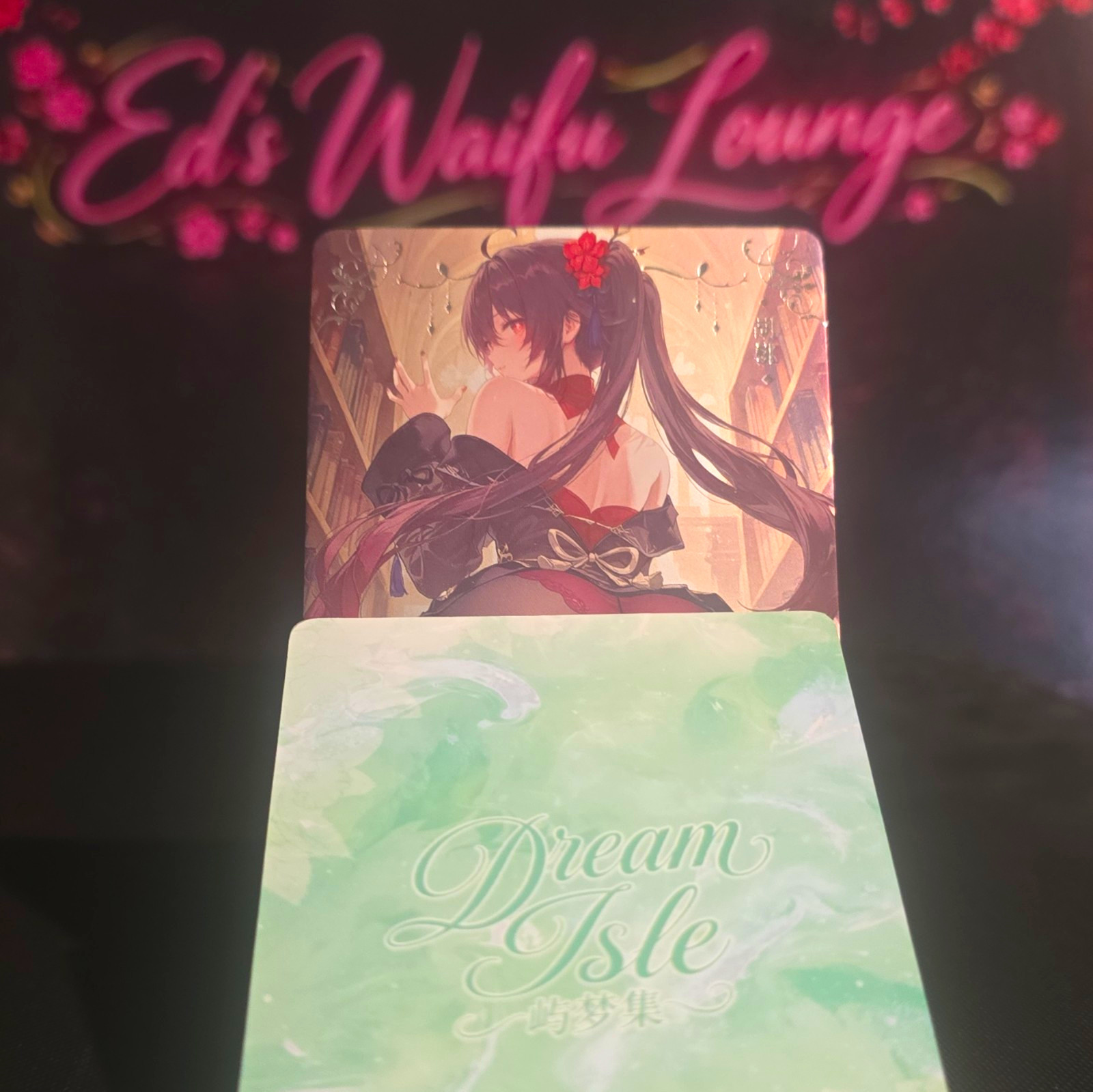 Hu Tao Genshin Impact QZ-09 Dream Isle Anime Collectible Trading Card Single 
