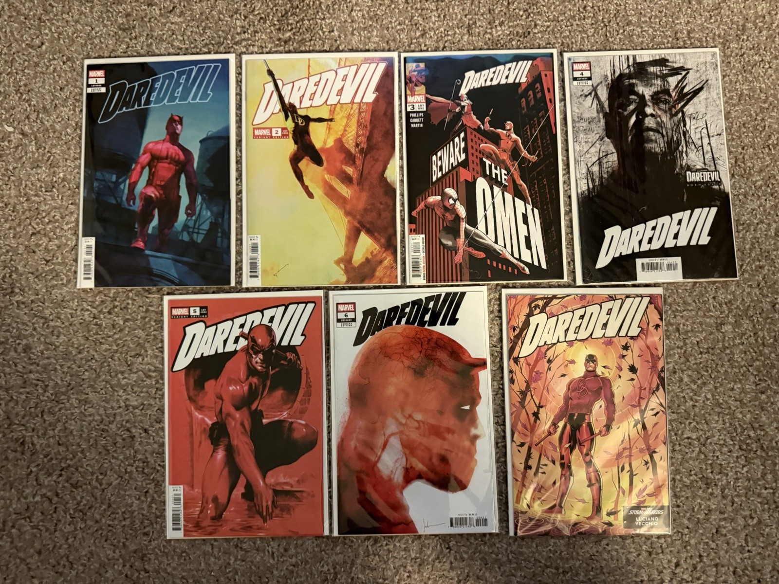 Marvel Comics Daredevil 2026 Full Run 1-7 Stephanie Phillips