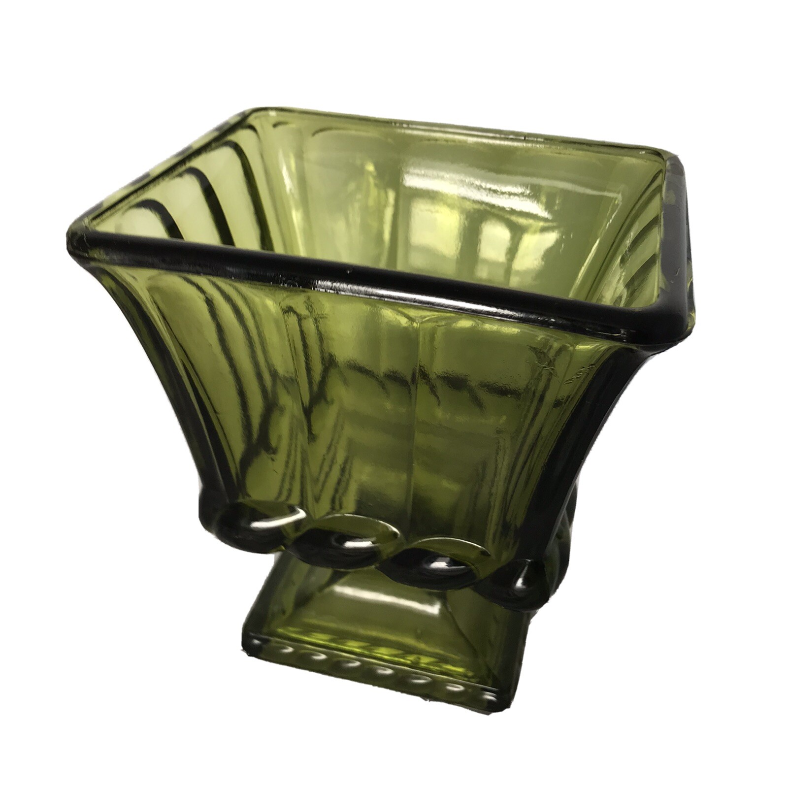 Green Vase ART GLASS