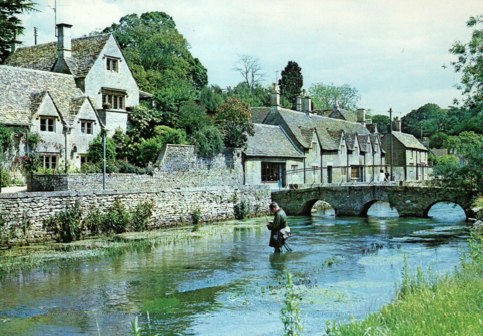 The Craftsman\'s Calling Bibury Gloucestershire England Great Britain UK Postcard