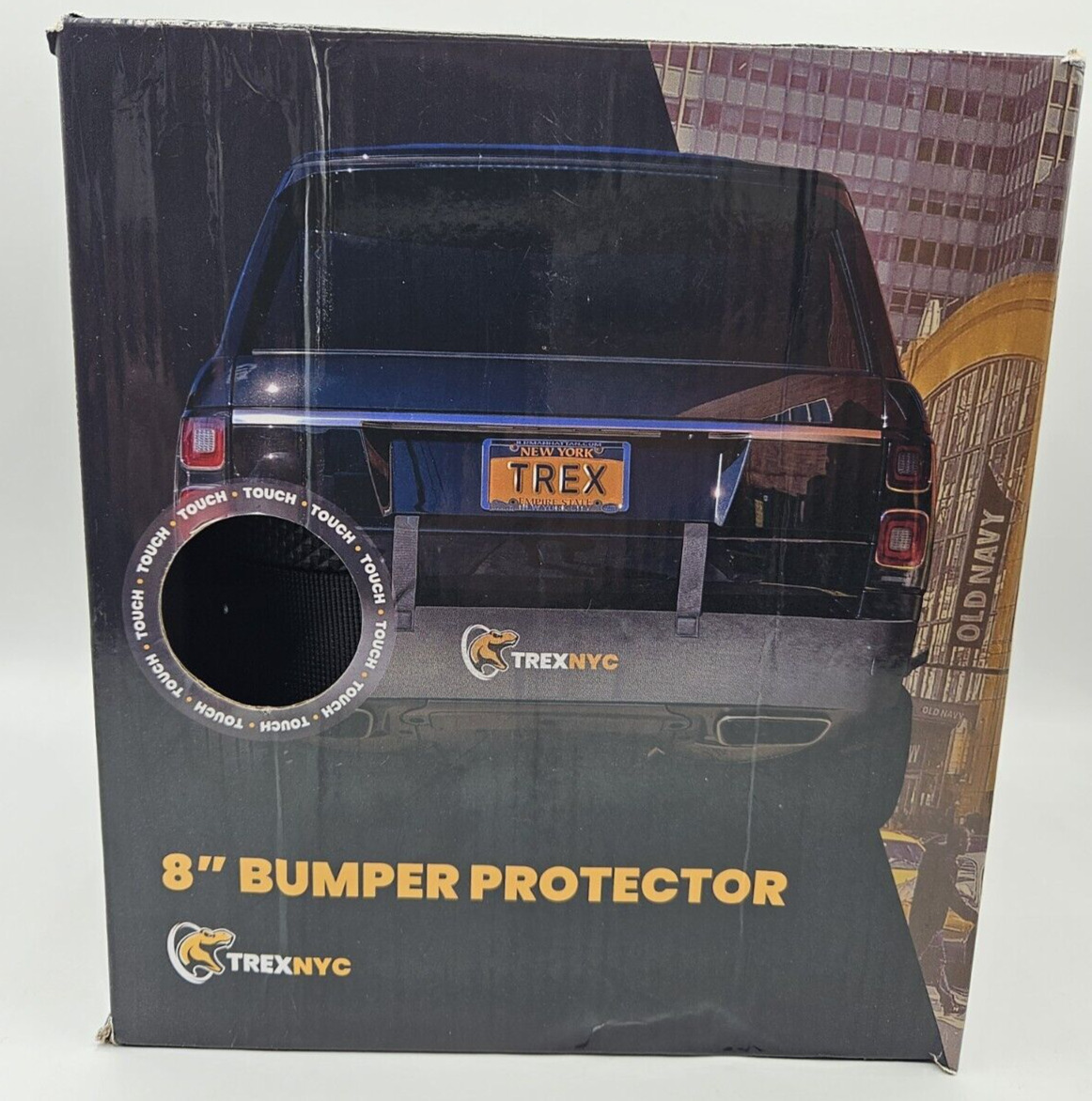 Trexnyc Bumper Guard - Car Bumper Protector, Rear Bumper Guard TREX12012