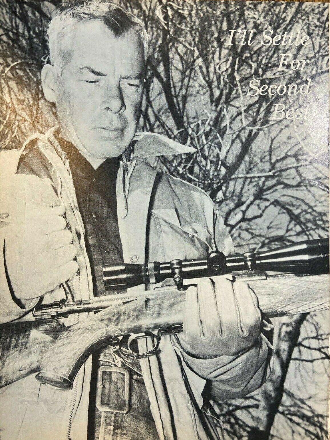 1964 Actor Lee Marvin Hunting Elk in Colorado illustrated