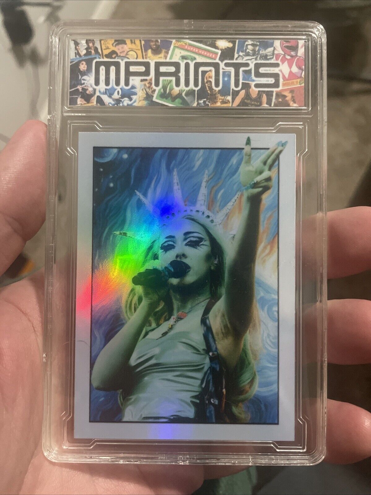SLABBED Limited Edition Chappell Roan Custom Refractor Trading Card By MPRINTS
