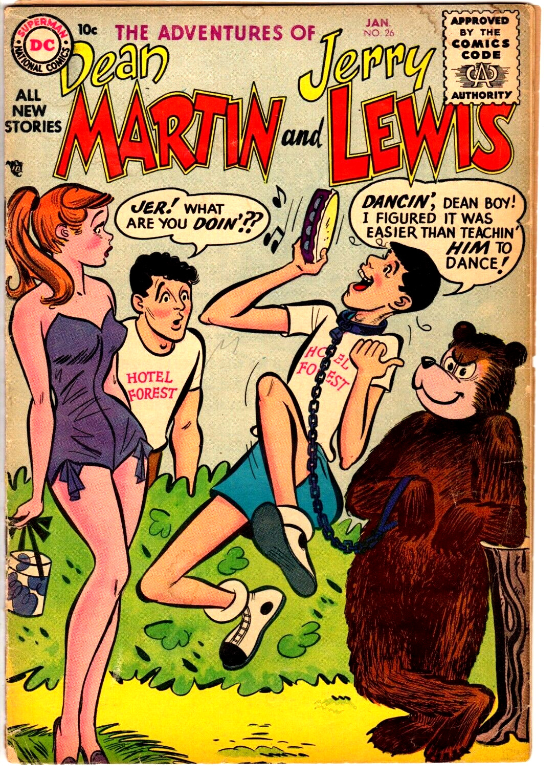 Adventures of Dean Martin and Jerry Lewis #26 (FR/GD 1.5) 1956