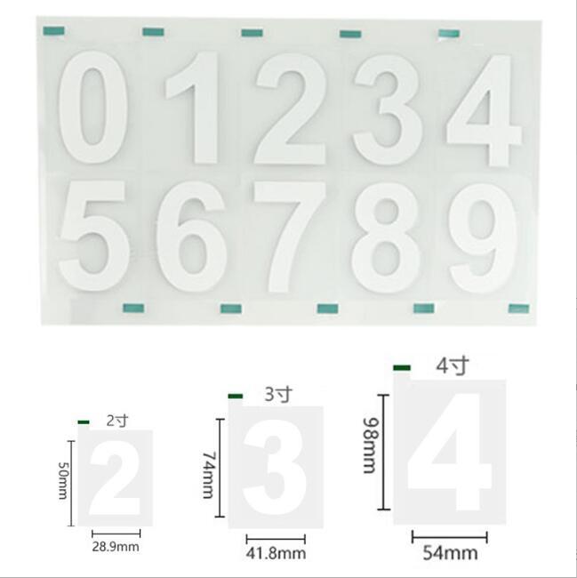 Nanofilm Postbox Number Sticker, Postbox Number Reflective Digital Sticker Nanofilm Postbox Number Sticker, Postbox Number Reflective Digital Sticker