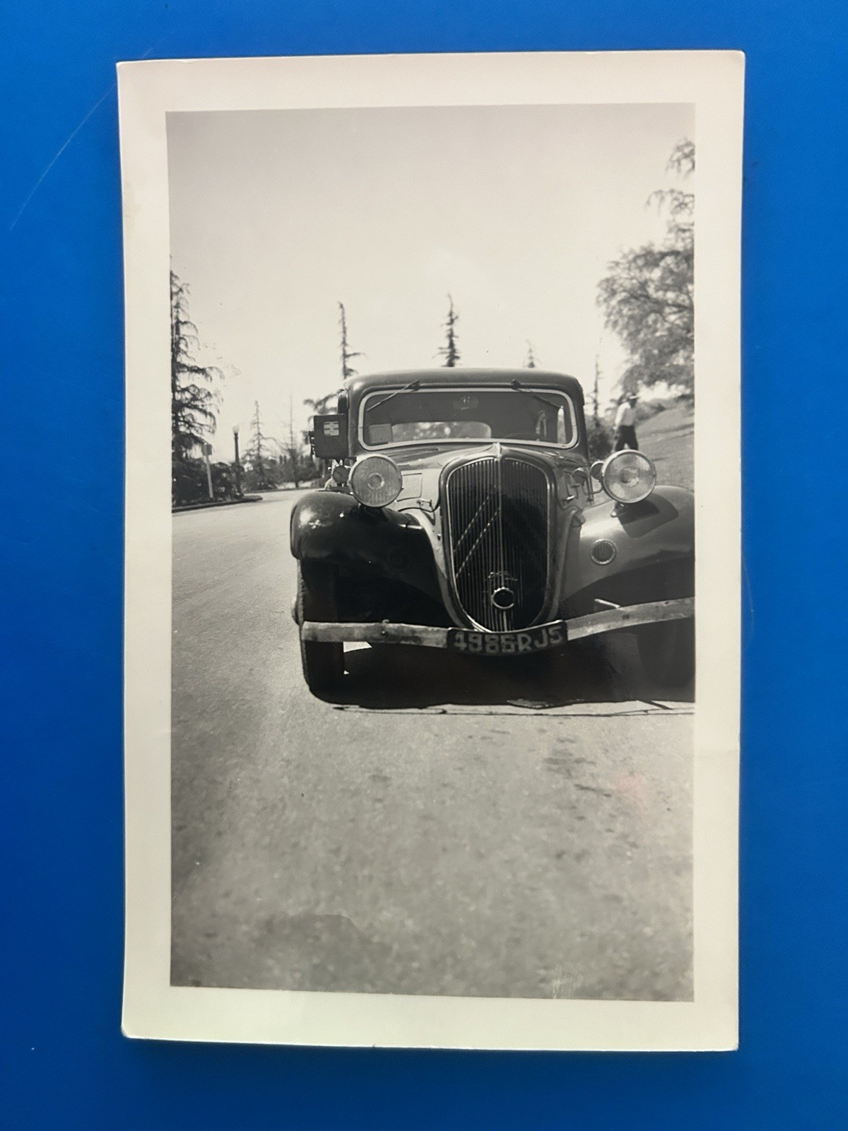Vintage Citroën Traction Avant French Car 1930s-50s Original Photo France