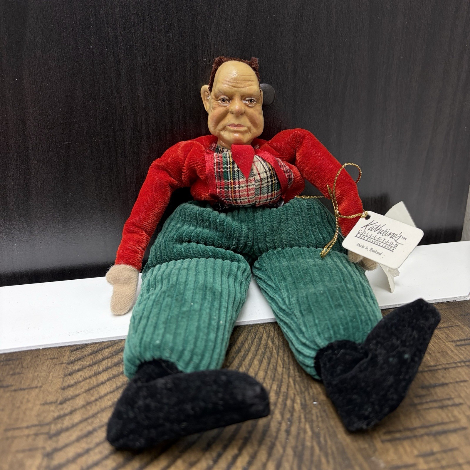 Katherine’s Collection Wayne Kleski Bean Bag Shelf Sitter Kermit Doll 10.5\