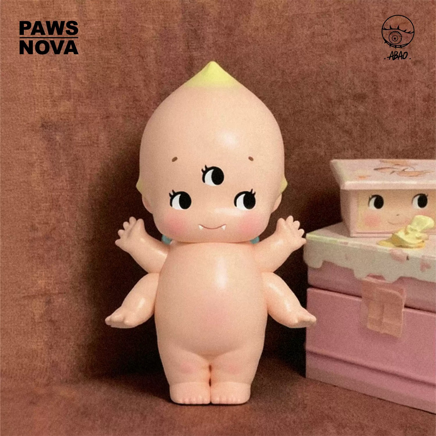 PAWS NOVA ABAO X KEWPISH LOVE (MINI) Limited Collectible Fashion Figure New