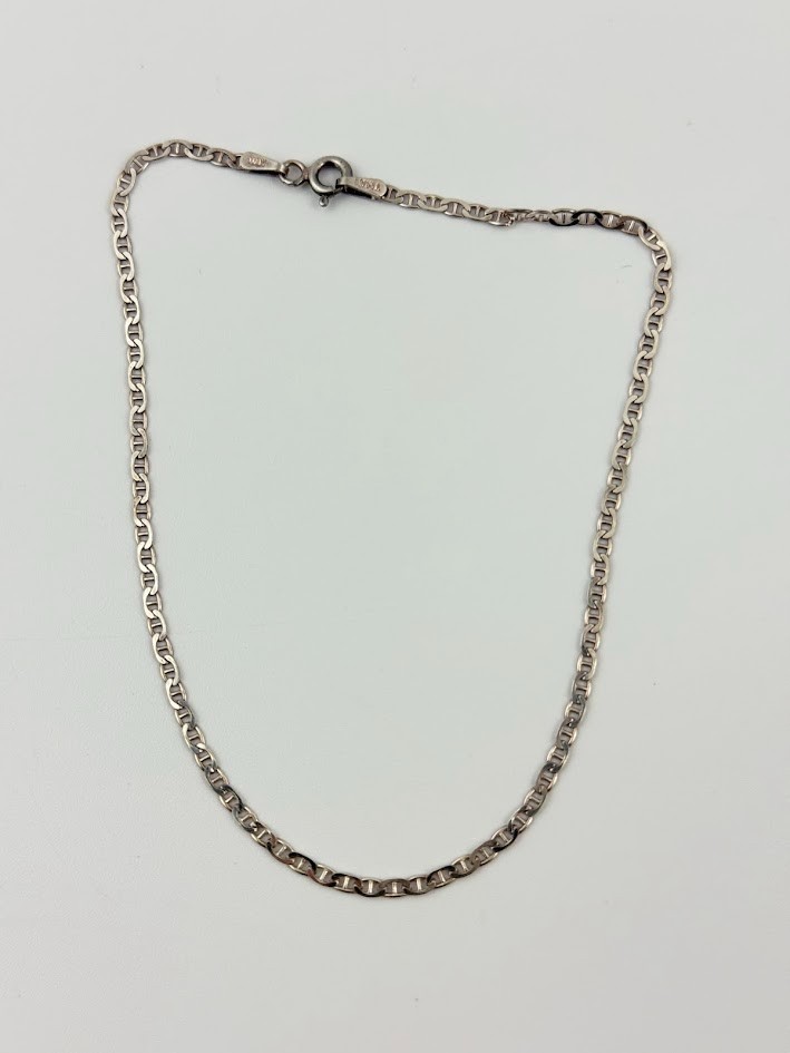 Vtg Italy TMA 925 Silver Link Bracelet 1.5g
