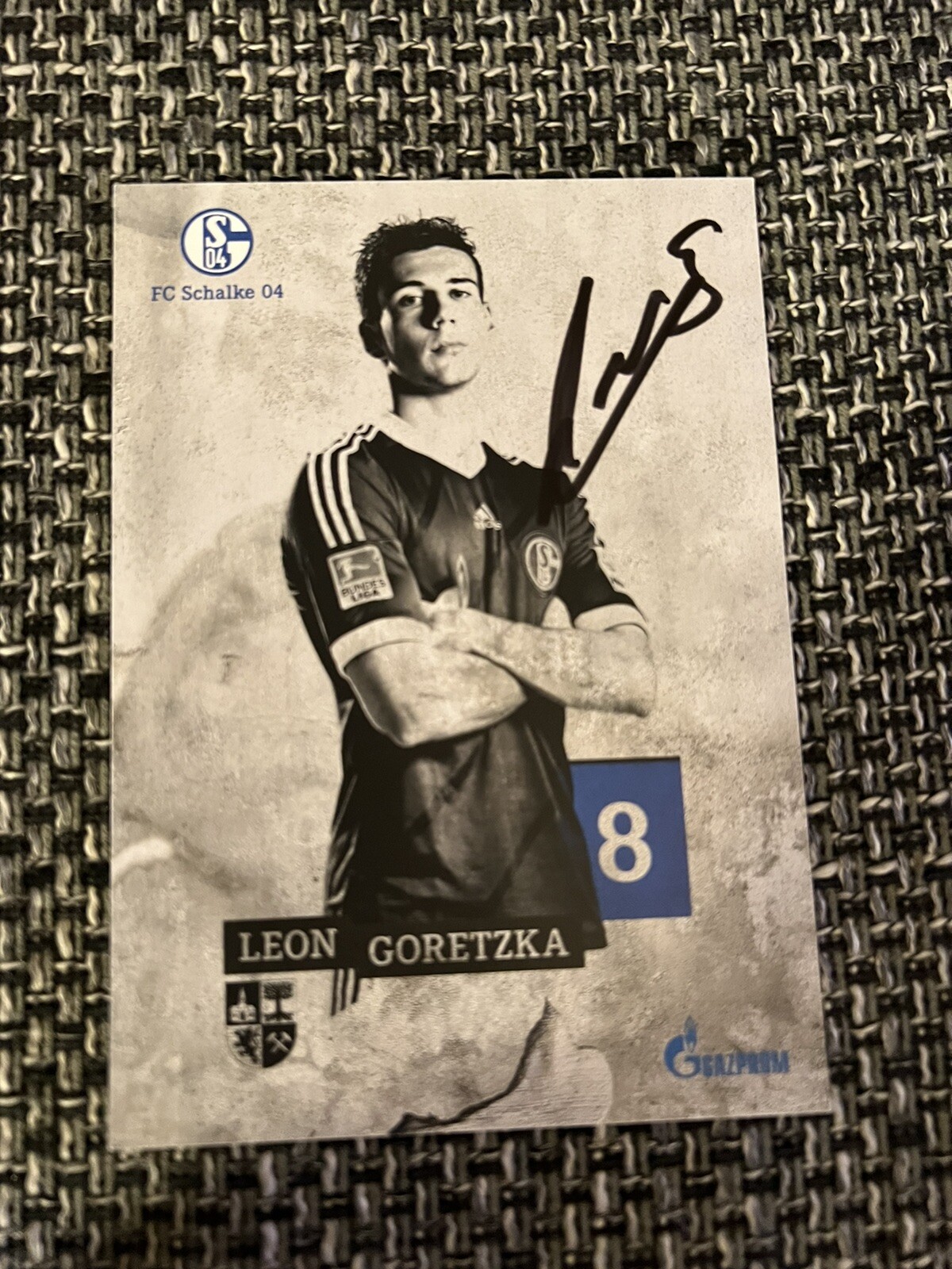 Leon Goretzka-original signed-Schalke Bayern DFB season 13/14
