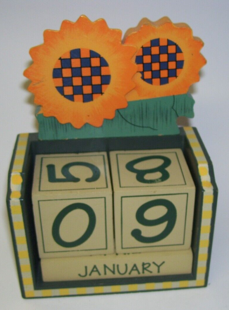 Wooden Block Calendar