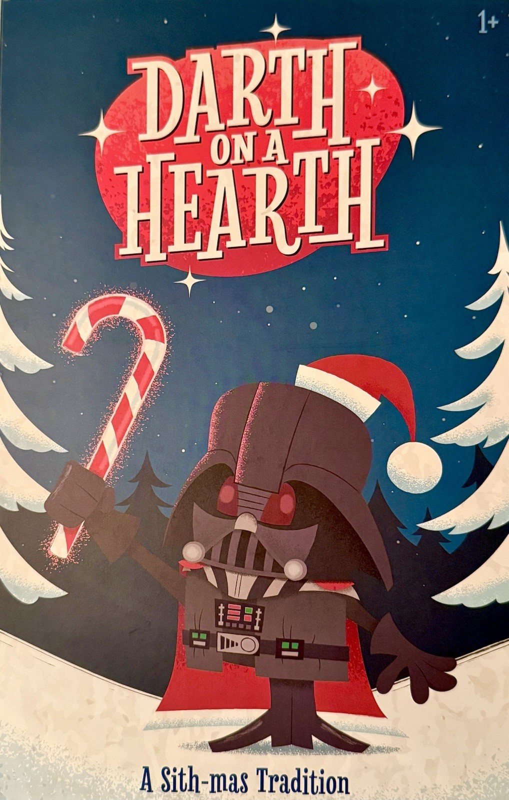 2026 Christmas Disney Parks Star Wars Darth On A Hearth “Sith-mas” NEW & Sealed.