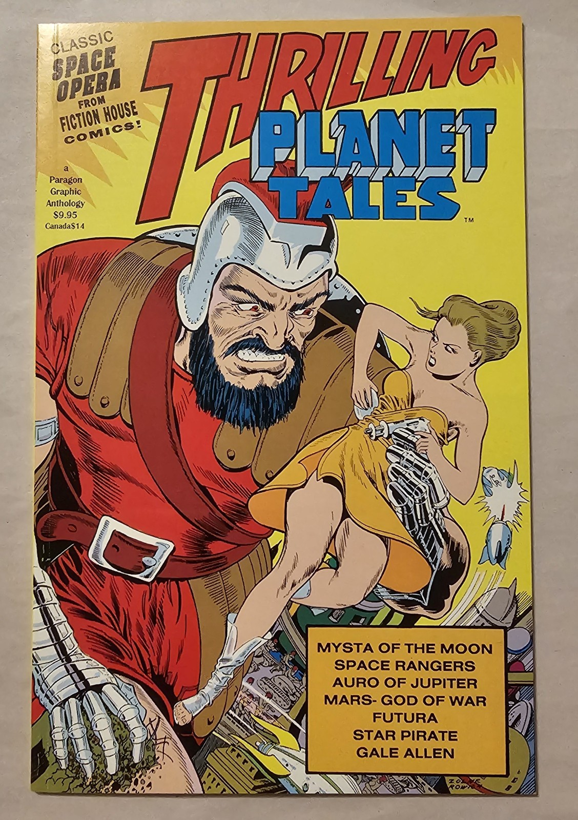 Thrilling Planet Tales #1 AC Comics Graphic Novel Bagged/Boarded/Unread
