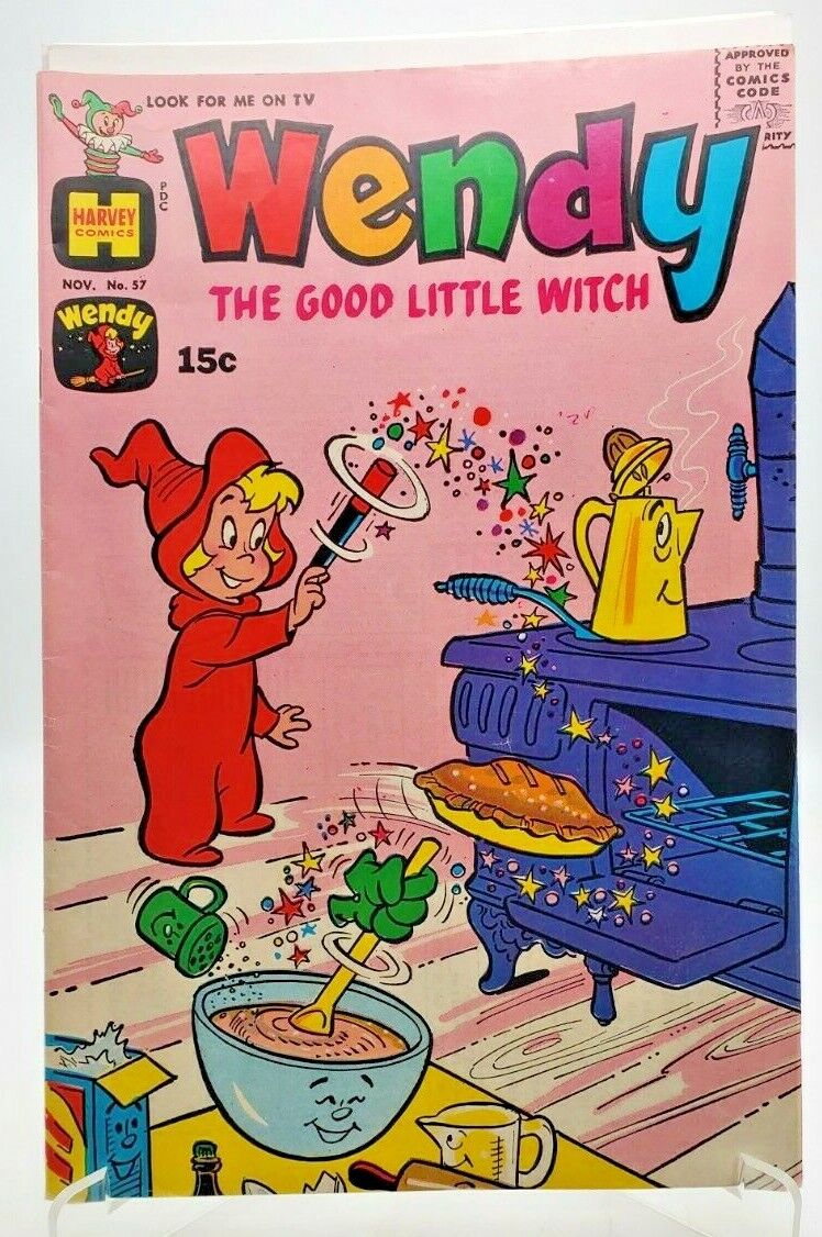 Wendy The Good Little Witch #57, Harvey Comics 1969, VF-