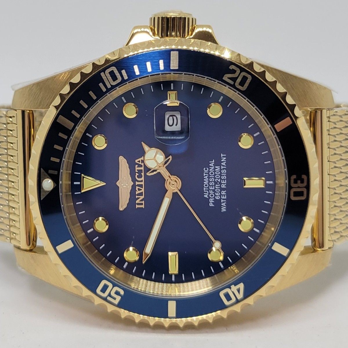Invicta Wristwatch Diver Stainless Steel Unisex