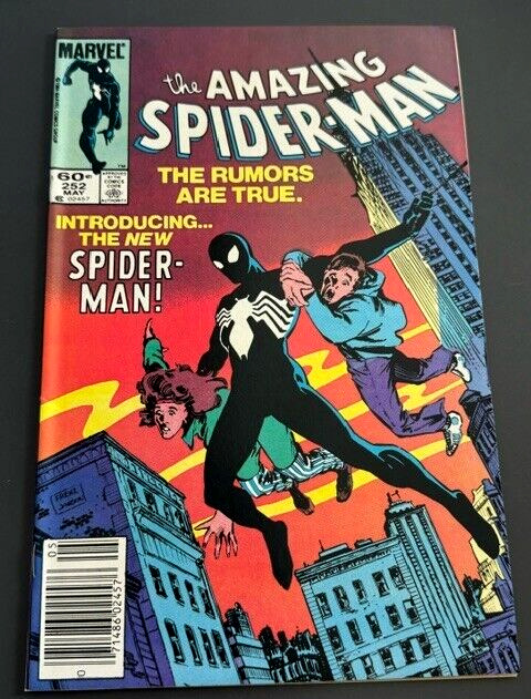 The Amazing Spider-Man #252 (Marvel Comics May 1984) First in Black Suit