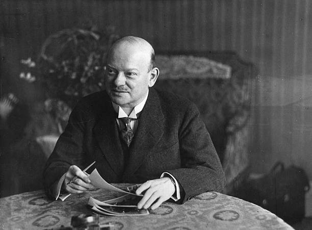 Gustav Stresemann Gustav Stresemann Politician DVP Portrait s 1920 Old Photo