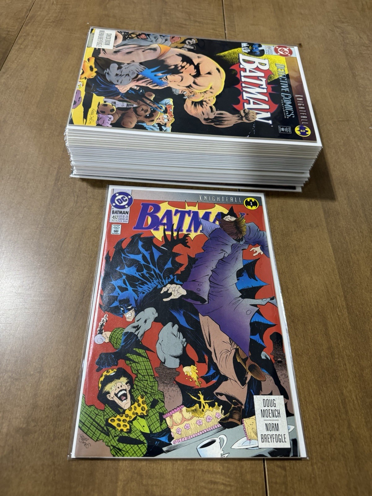 Batman Knightfall. Full Set Parts #1-19 + Tie-Ins. Lot of 23 KEY Bane. DC 1993.
