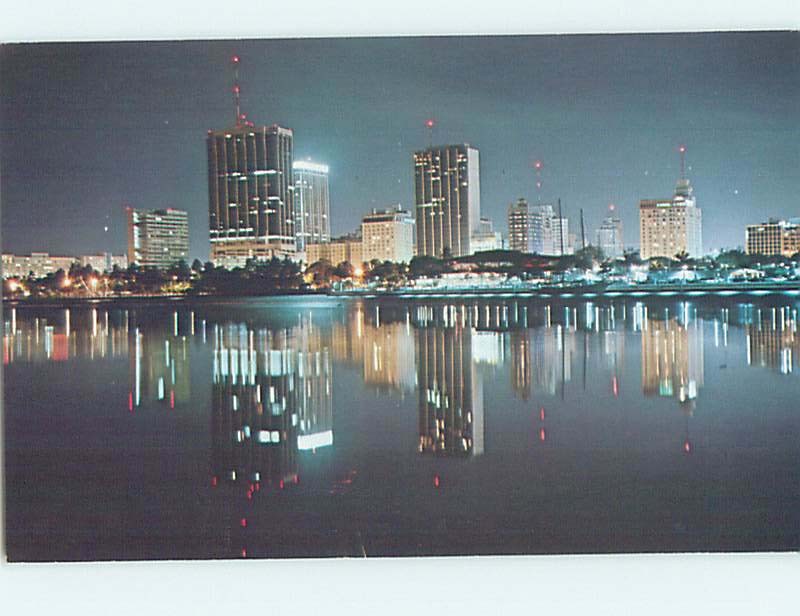 Unused Pre-1980 CITY SKYLINE Miami Florida FL i0060
