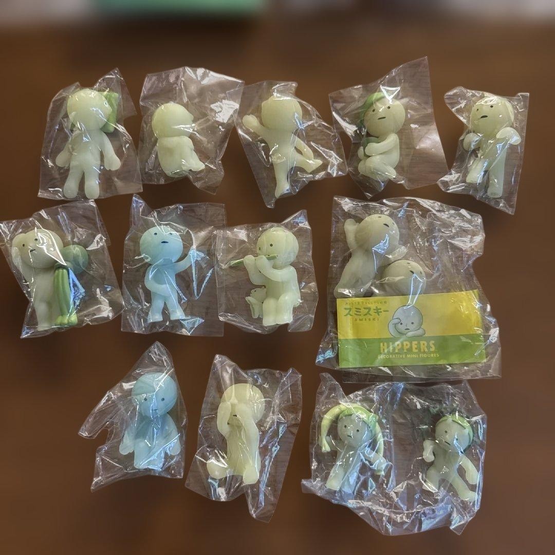 SMISKI HIPPERS Figure Lot 14 Pieces Collectible Authentic Japan Toys Anime