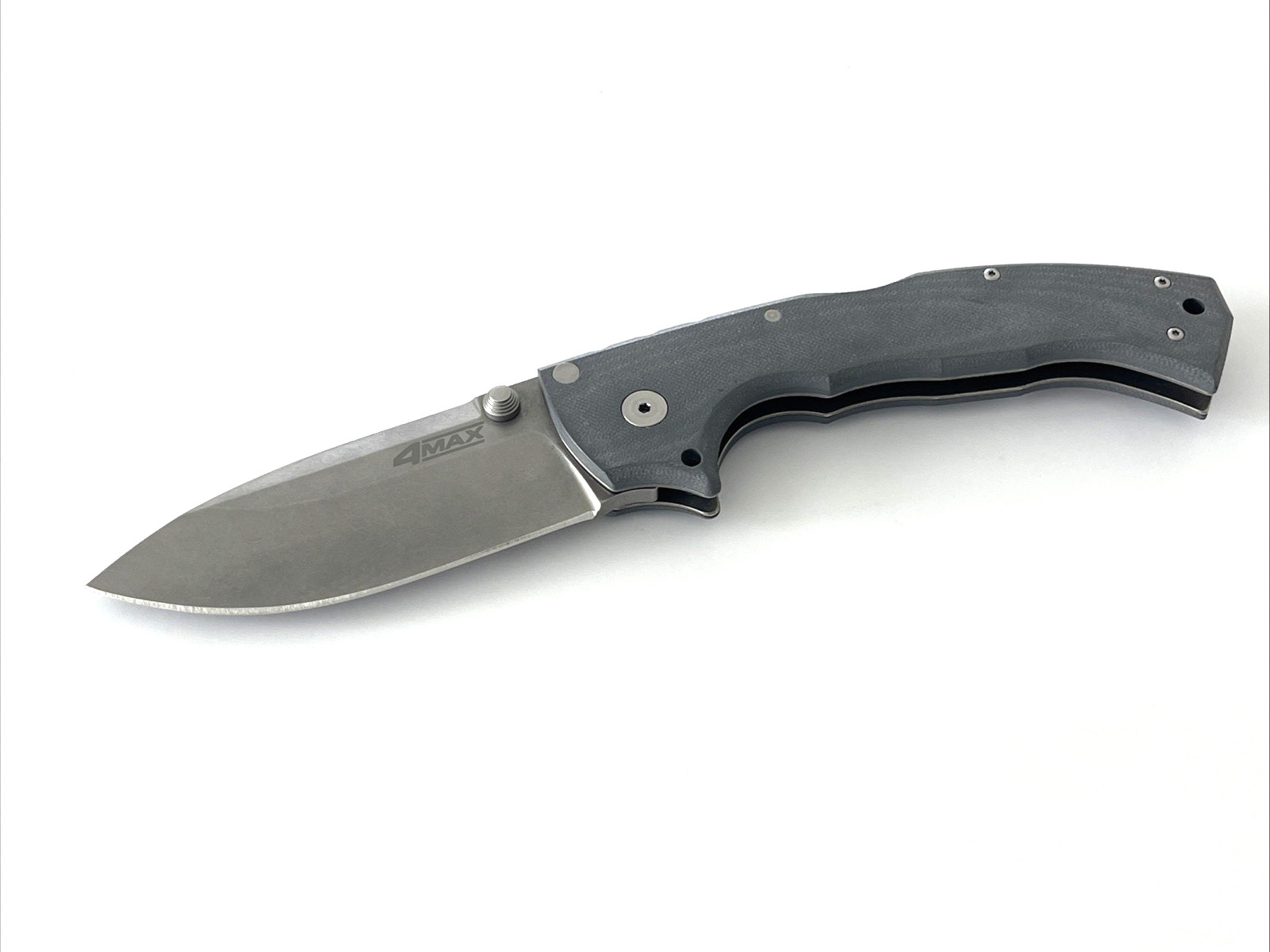 Cold Steel 62RN 4MAX Folding Knife CPM-20CV Gray G-10 Titanium Liners  Italy