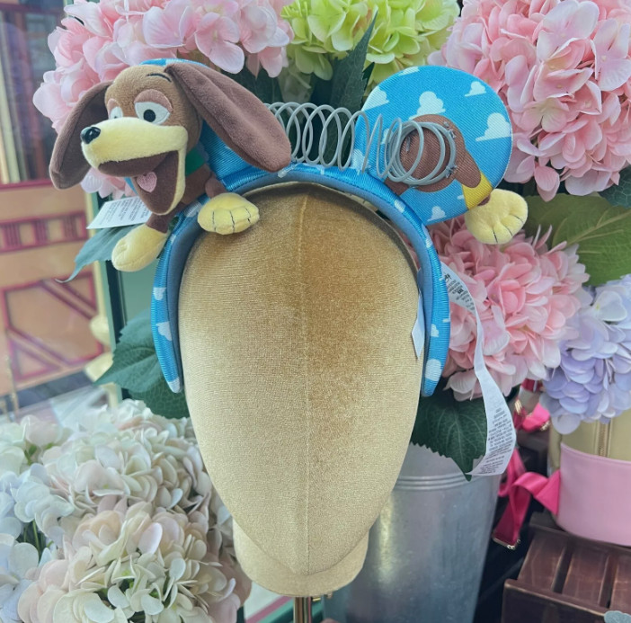 Authentic Hong Kong Disney Slinky Dog Ears Headband With Sky Story Land HKDL