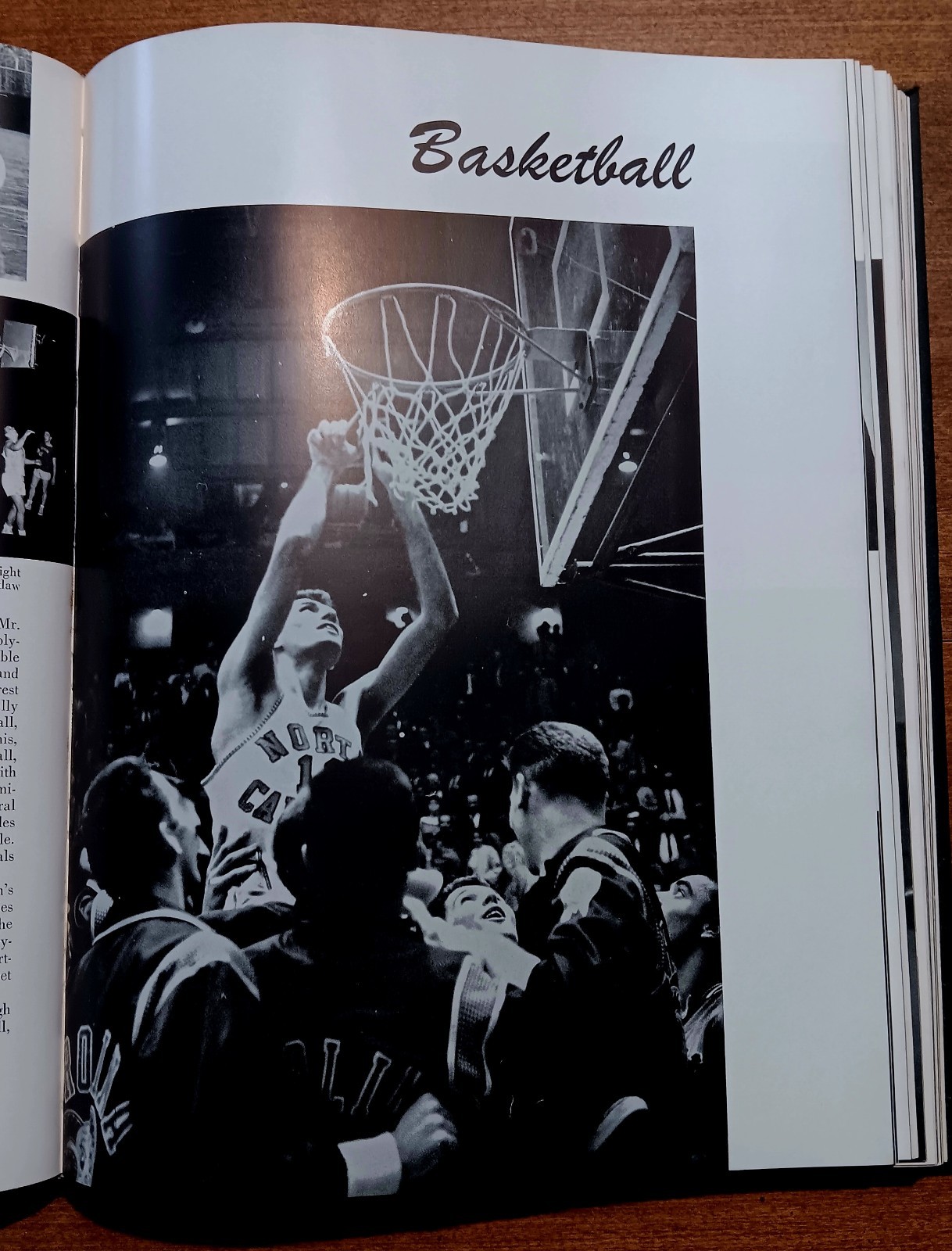 University of North Carolina UNC \'57 Yackety Yack Chapel Hill NC Basketball RARE University of North Carolina UNC \'57 Yackety Yack Chapel Hill NC Basketball RARE