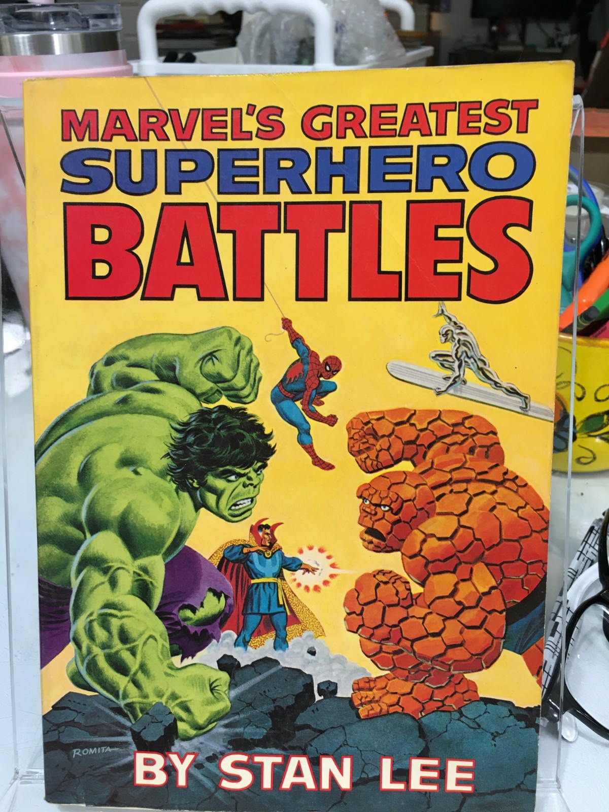 Marvel\'s Greatest Superhero Battles By Stan Lee Fireside Book Marvel\'s Greatest Superhero Battles By Stan Lee Fireside Book