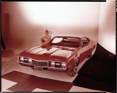 1968 Oldsmobile Cutlass automobile Old Car Advertising Promo Photo 1968 Oldsmobile Cutlass automobile Old Car Advertising Promo Photo
