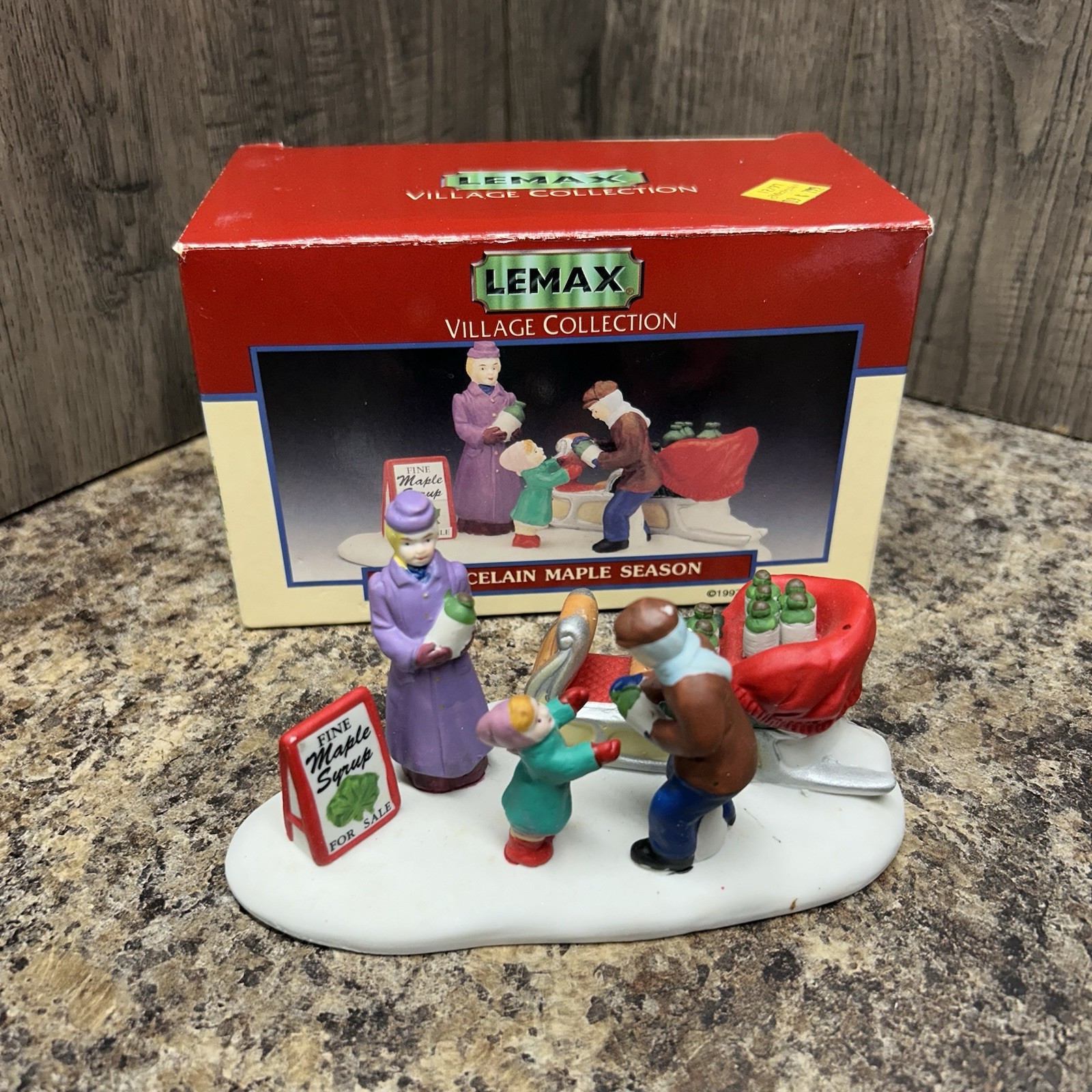 Lemax Village Collection Porcelain Maple Season Figurine Christmas Village