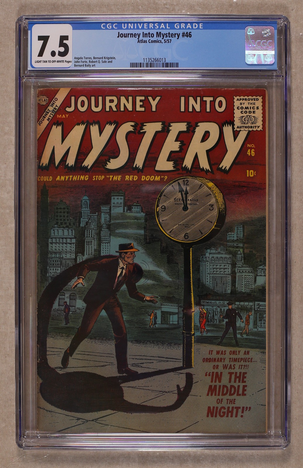Journey into Mystery #46 CGC 7.5 1957 1135266013