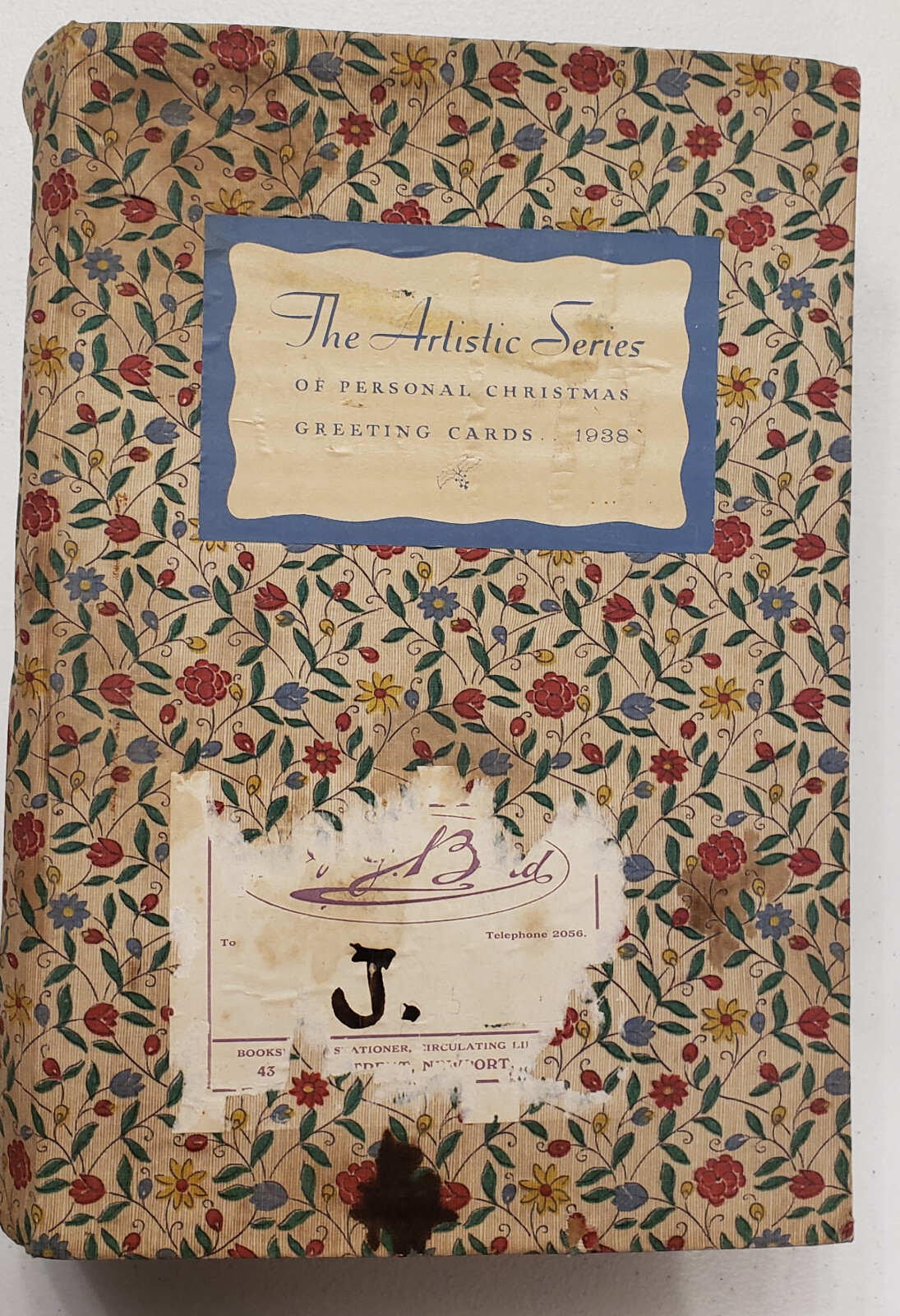 Vintage 1938/40s UK Salesman Sample Christmas Greeting Cards Order Catalog