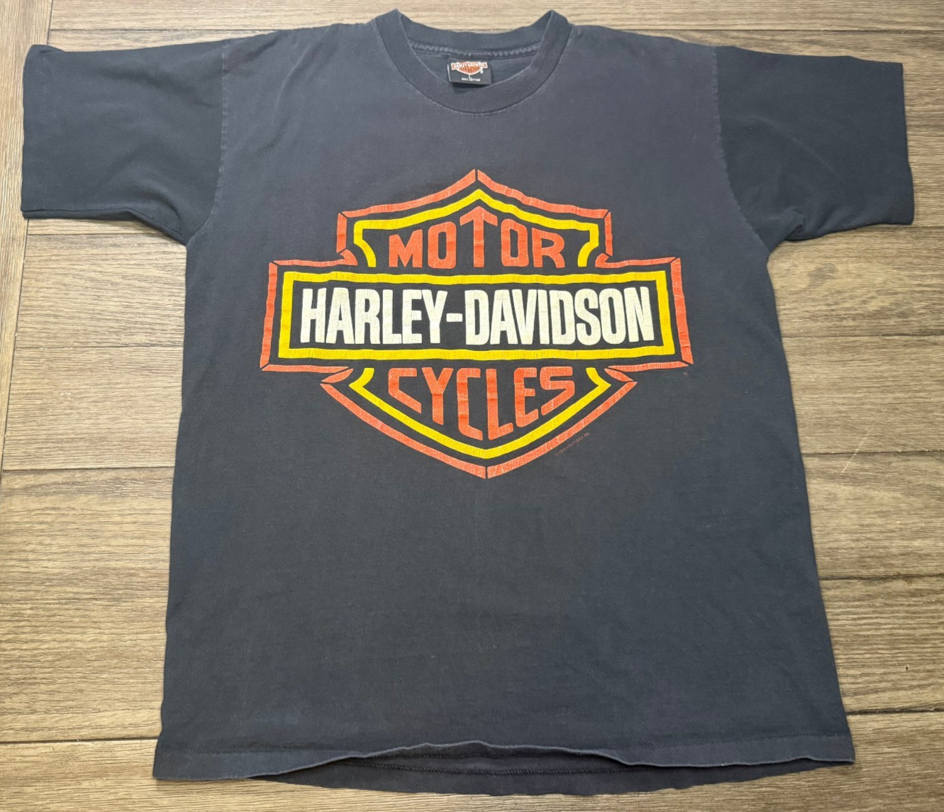 VTG 1993 Harley-Davidson Holoubek Dogmeats Seattle Washington T Shirt Size Large