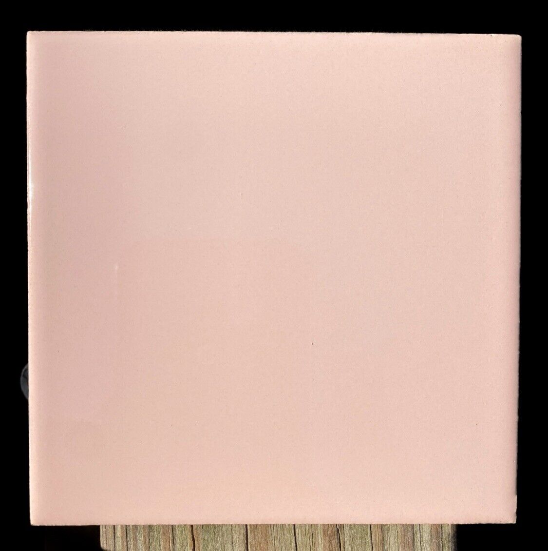 VINTAGE 1953 Pink Wall Tile USQTCO Made In The USA (24) Tiles