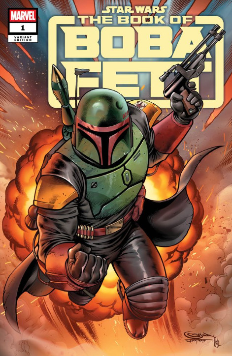 Star Wars: The Book of Boba Fett #1 Sajad Shah Variant A Trade LTD 3000 CB