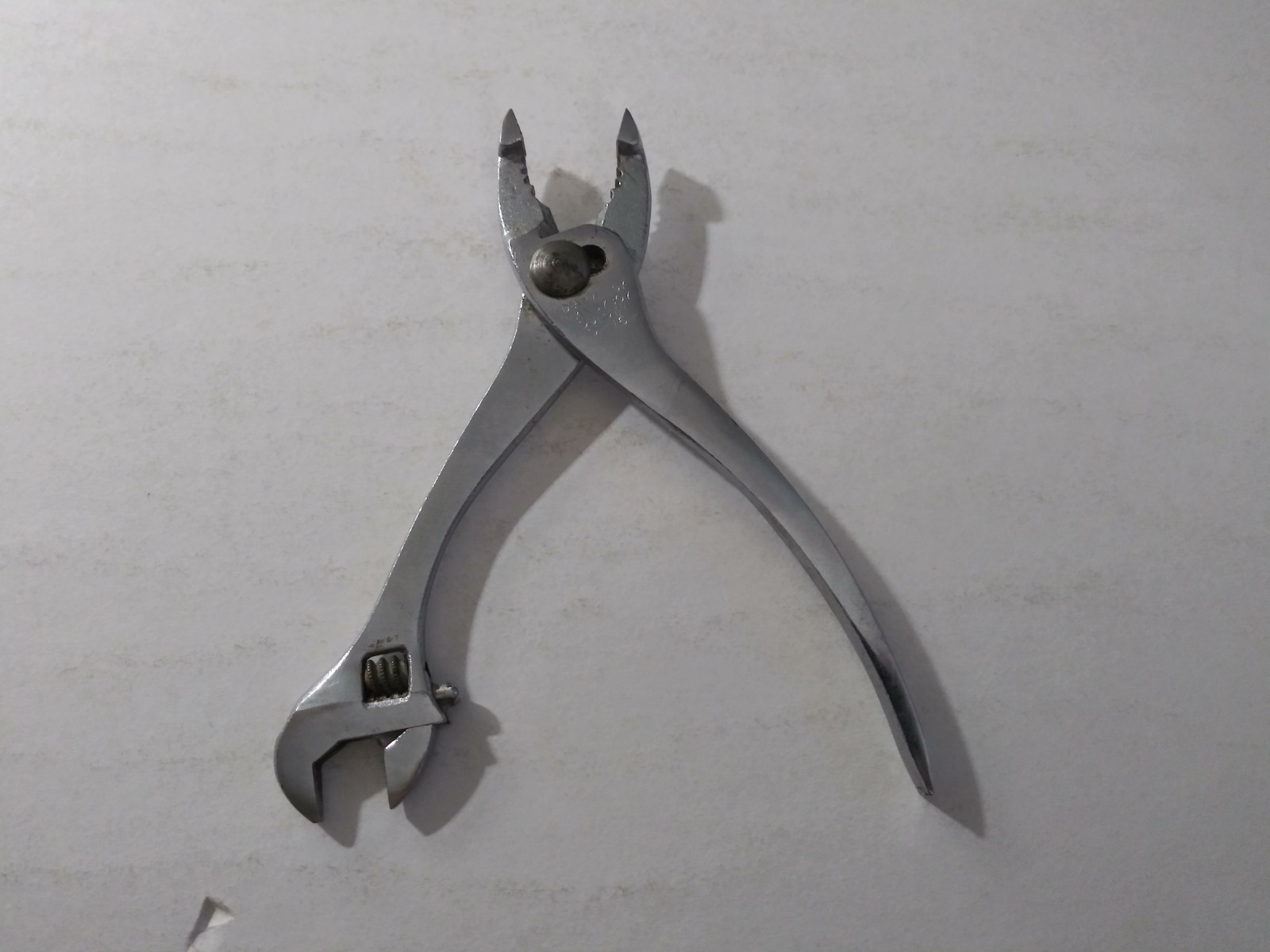 Vintage Diamalloy Handyboy DH-16 Adjustable Wrench Pliers Combo Duluth USA/ Rare