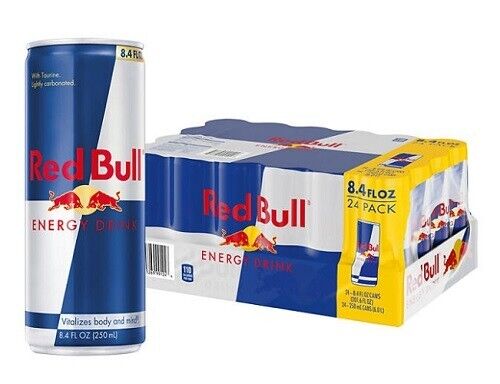 Red Bull Energy Drink, Original Flavor, 8.4 oz Can, 24 cans ( )