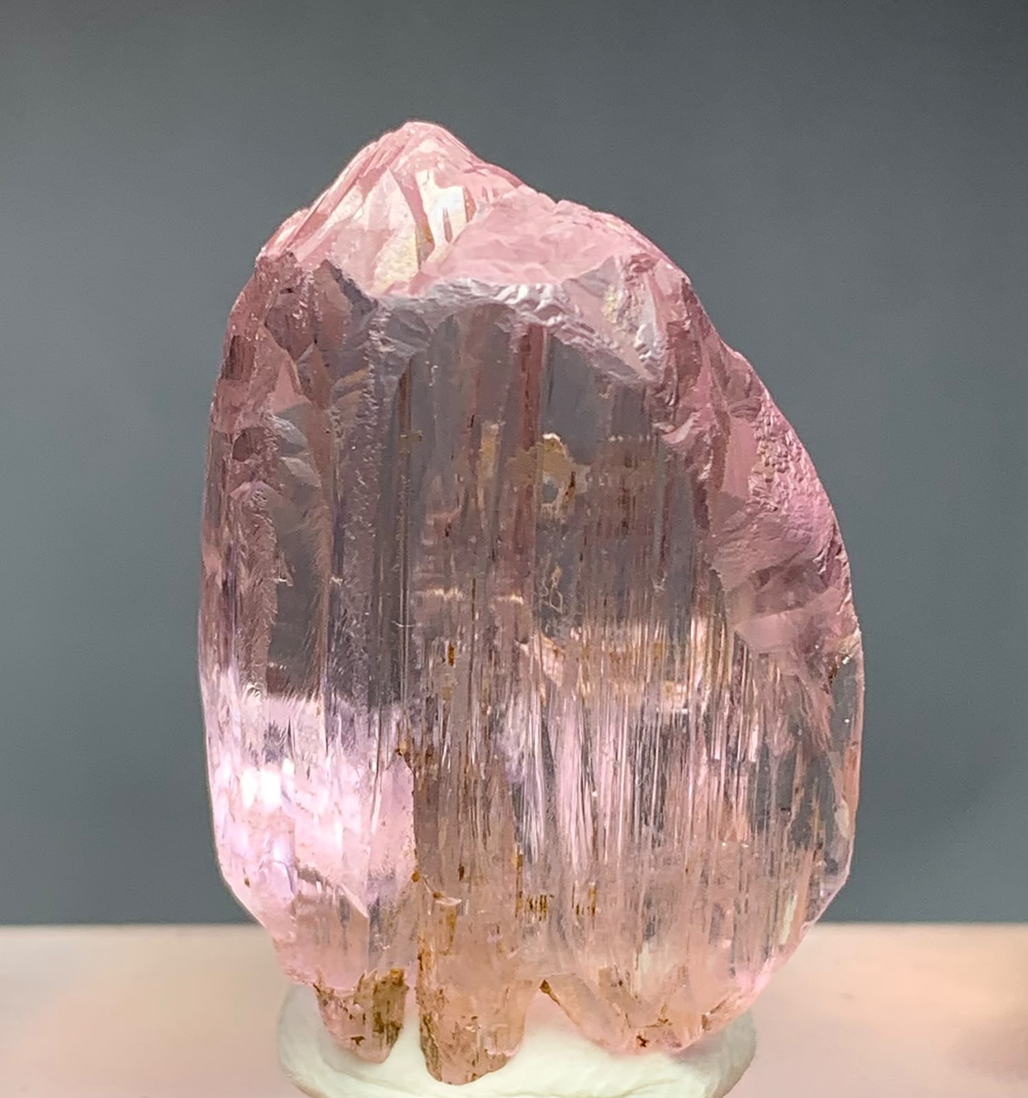50 Carat Beautiful Natural Pink Kunzite Crystal From Afghanistan