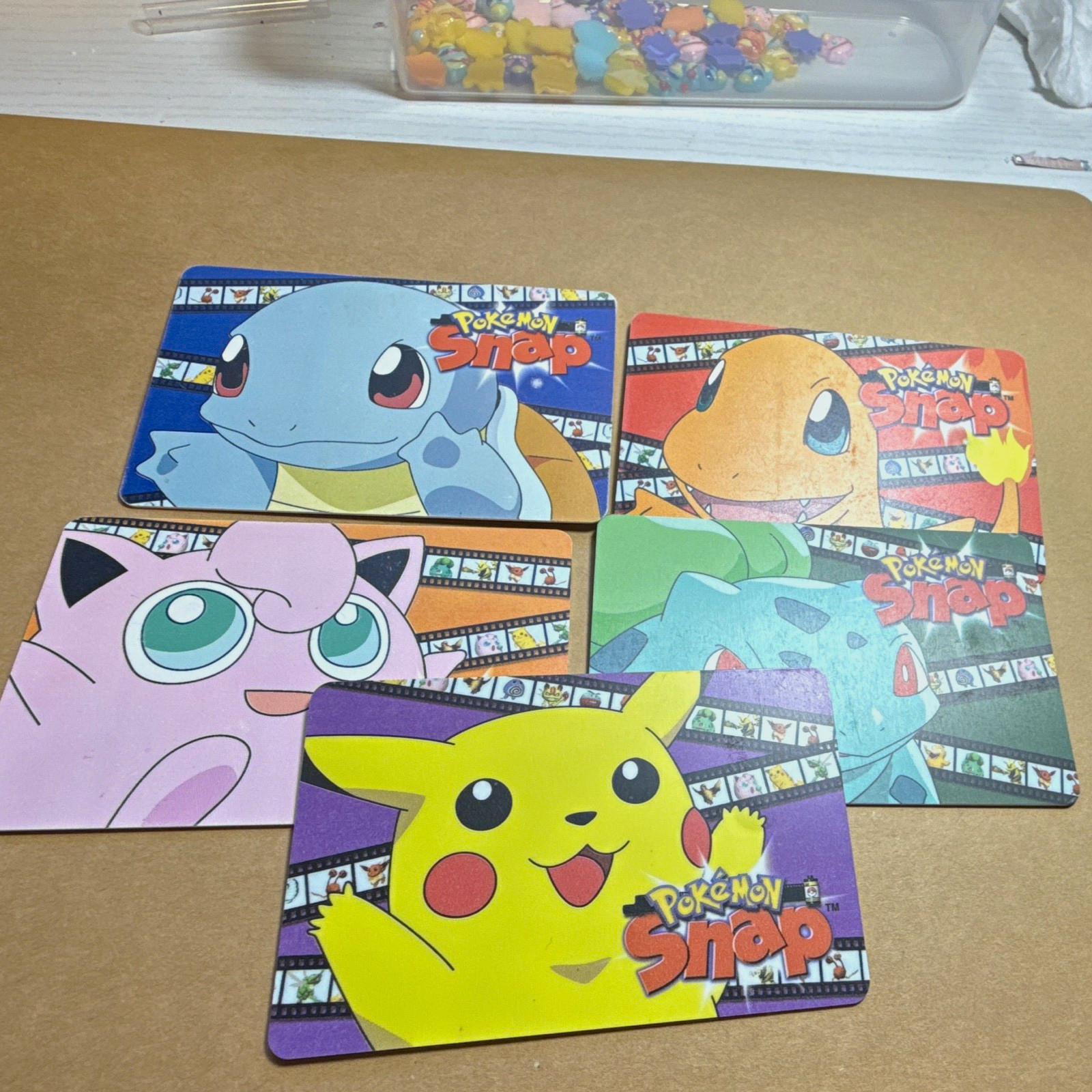 Nintendo Pokémon Snap 1999 Blockbuster Video Promo Card Lot 4 Pikachu