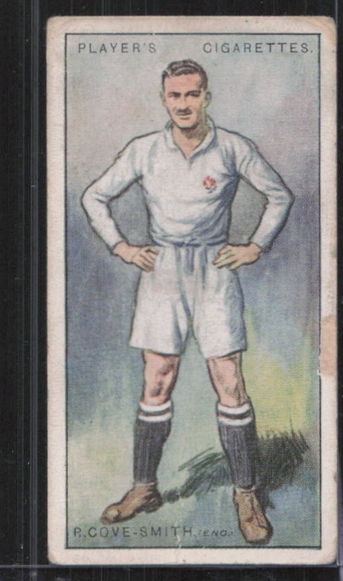 1928 John Player & Sons Footballers 1928 #5 R. Cove-Smith - Endland 1928 John Player & Sons Footballers 1928 #5 R. Cove-Smith - Endland
