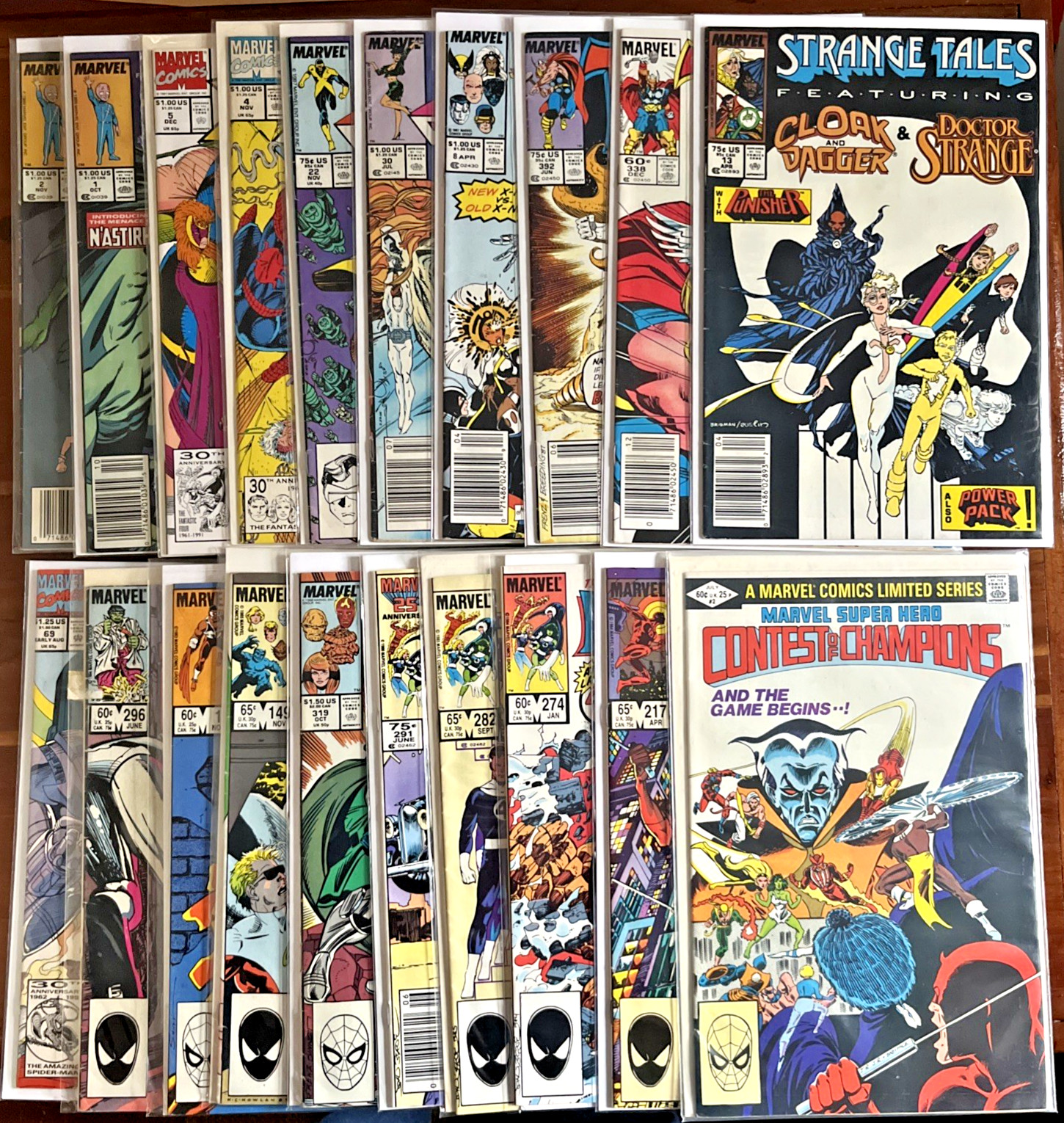 MARVEL COMICS LOT OF 20 Various 80s & 90s Titles🔥Great Value & Condition🔥