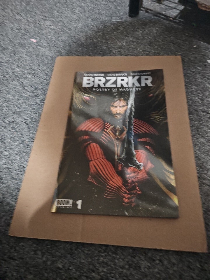 BRZRKR Poetry Of Madness #1  Travis Charest FOIL Cover \