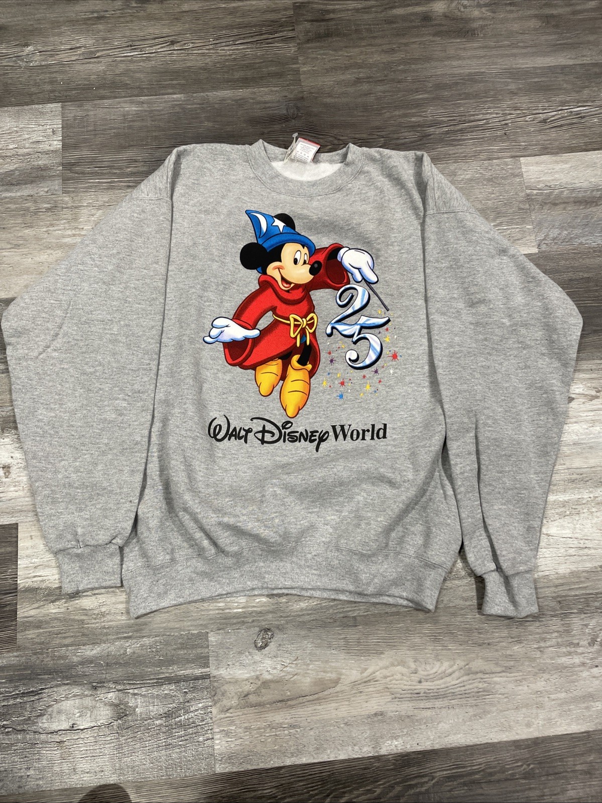 NEW Vintage Mickey Inc XXL Walt Disney World Fantasia 25th Anniversary Made USA