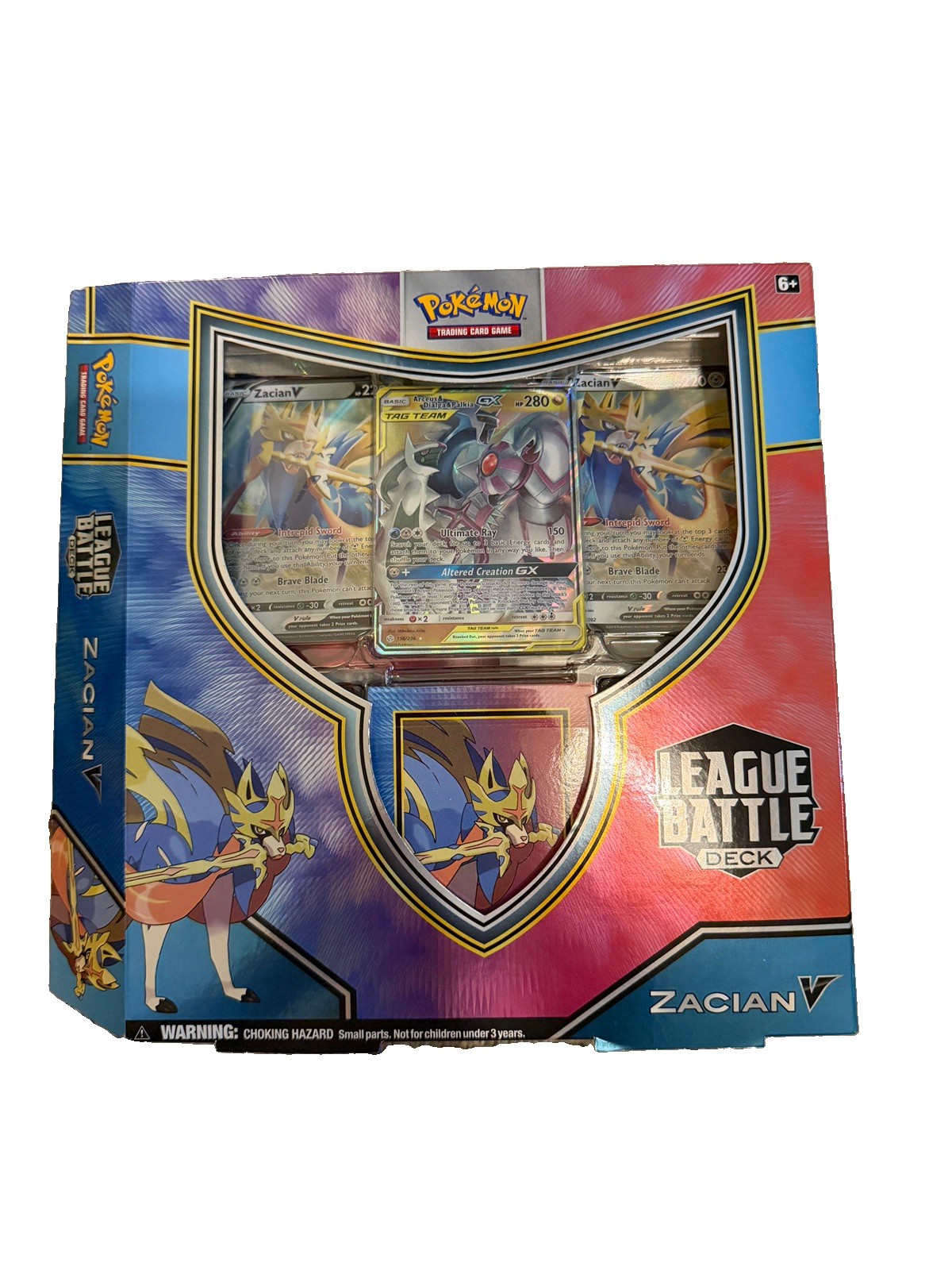 Zacian V Pokémon TCG League Battle Deck - unsealed - near mint