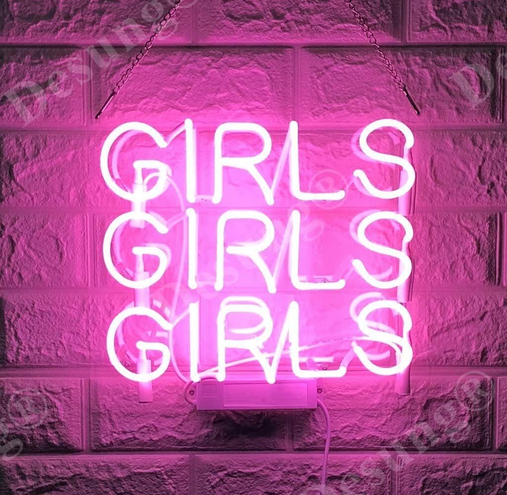 New Girls Girls Girls Neon Light Sign 14\