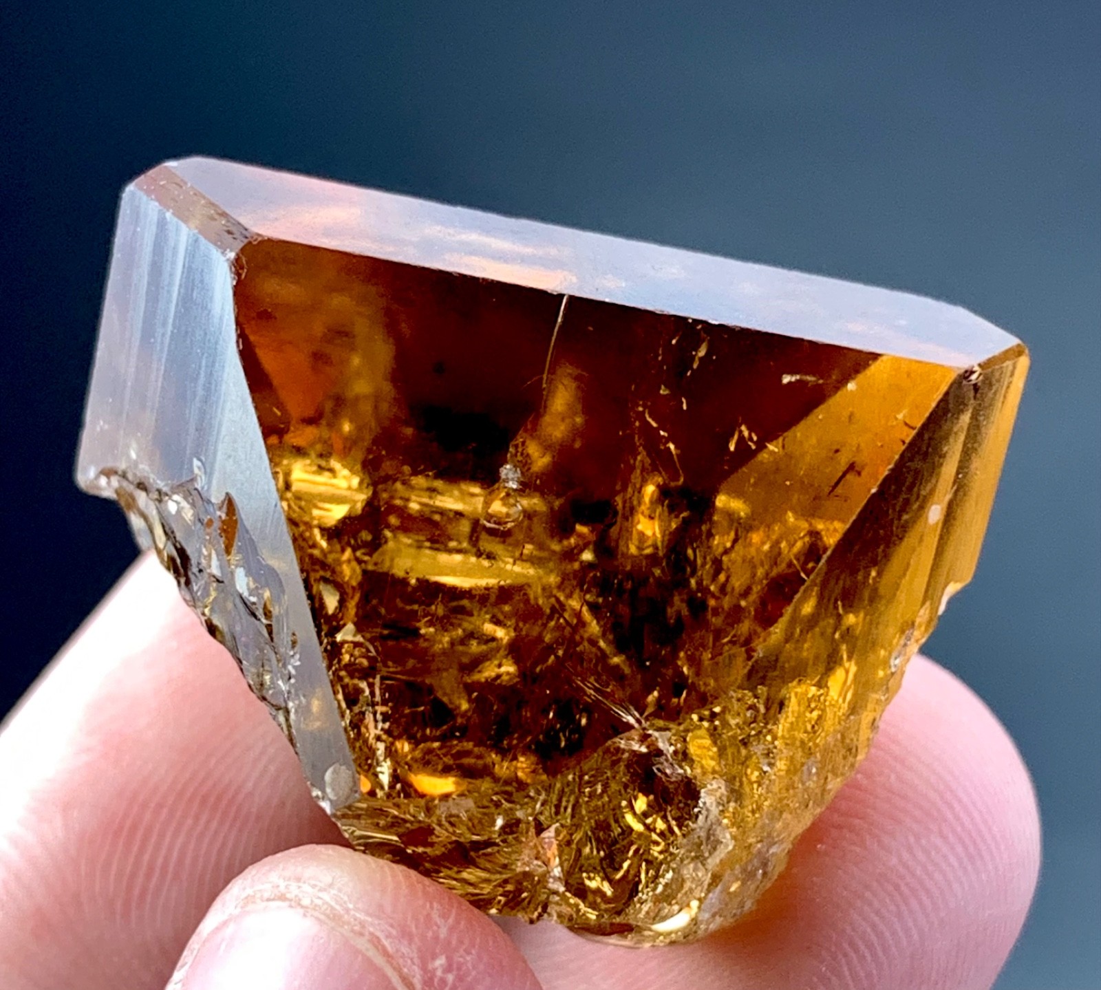 125 Carat Heated Topaz Crystal specimen From Pakistan