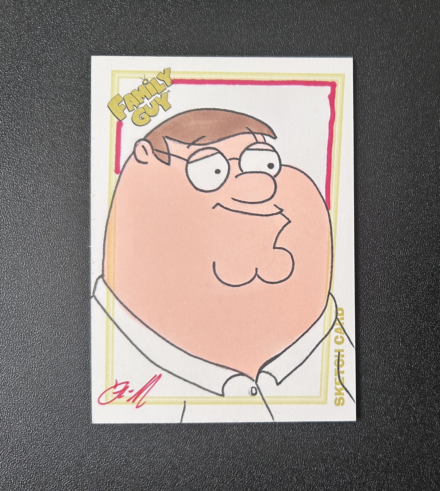 Peter Griffin /520 Family Guy Season 2 Sketch Card Artist William O'Neill Peter Griffin /520 Family Guy Season 2 Sketch Card Artist William O'Neill