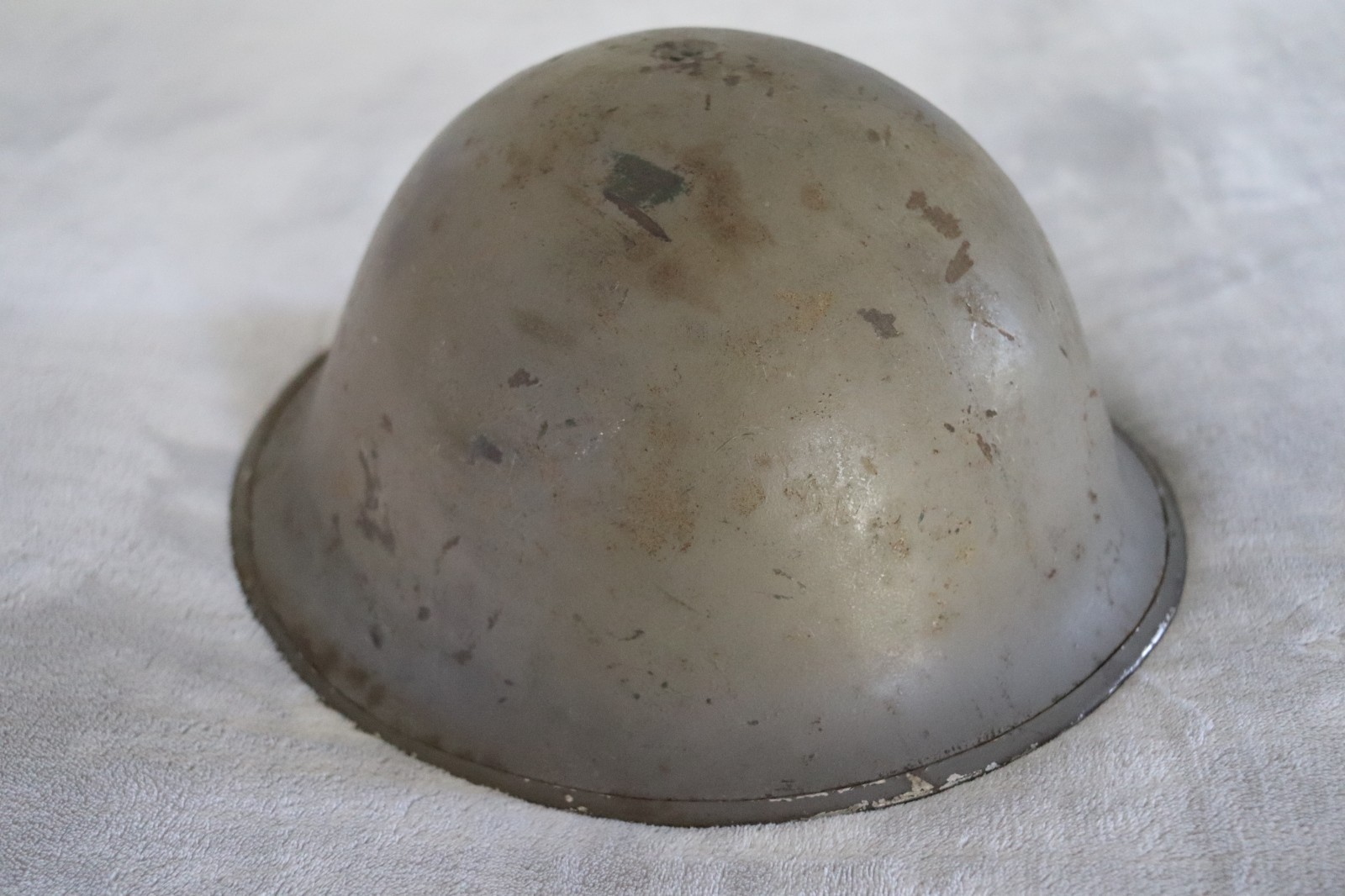 Original WW2 British/Canadian Army  Turtle Helmet combat