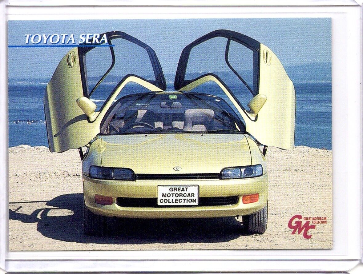 Toyota Sera Motor Car Collection Epoch Trading Card #065 Rare